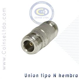 Esta union nos permite unir dos conexiones de cable para extender cable para antena yagi externa a un amplificador.